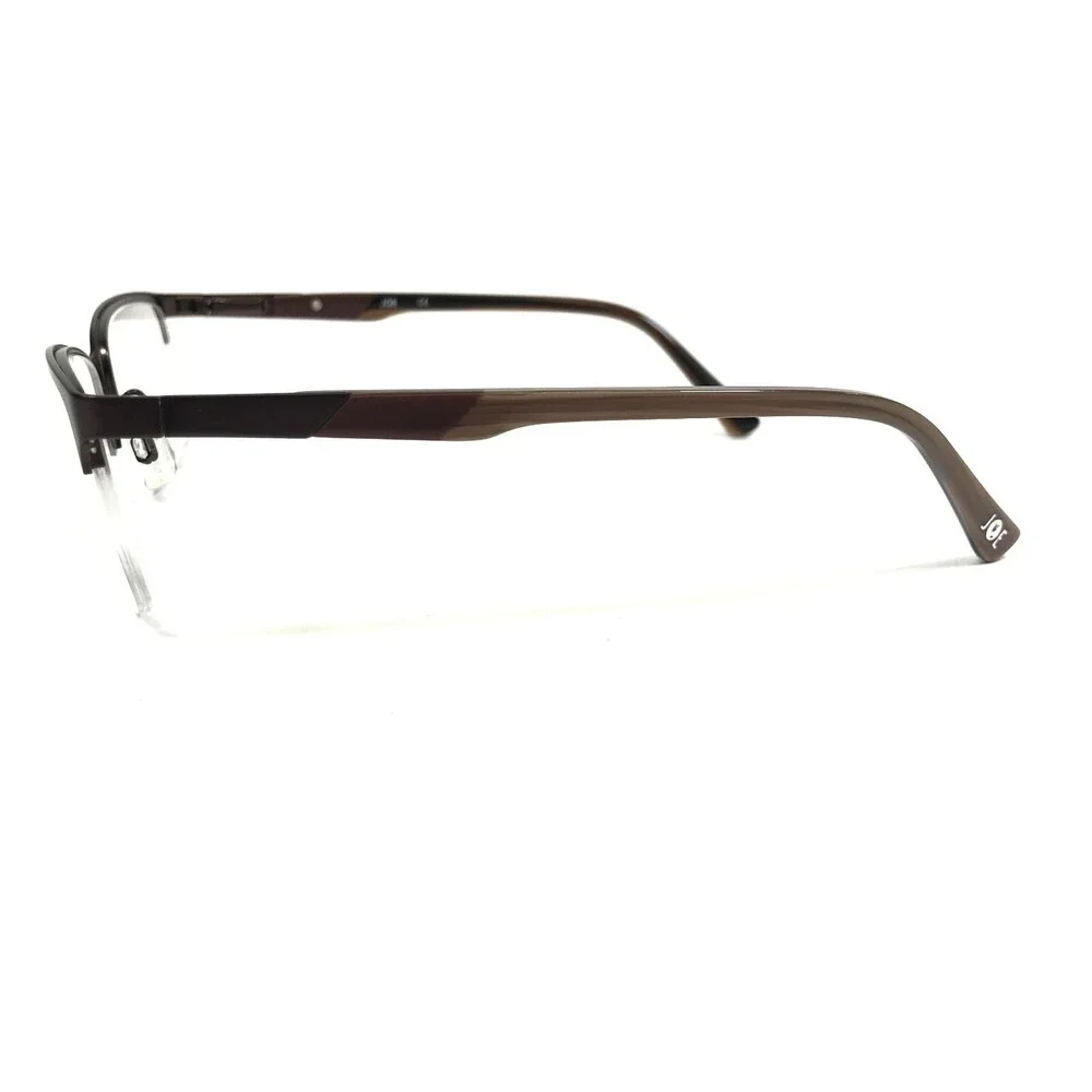 Joseph Abboud Eyeglasses Frames JOE4076 200 BROWN Rectangular Half Rim 54-17-140
